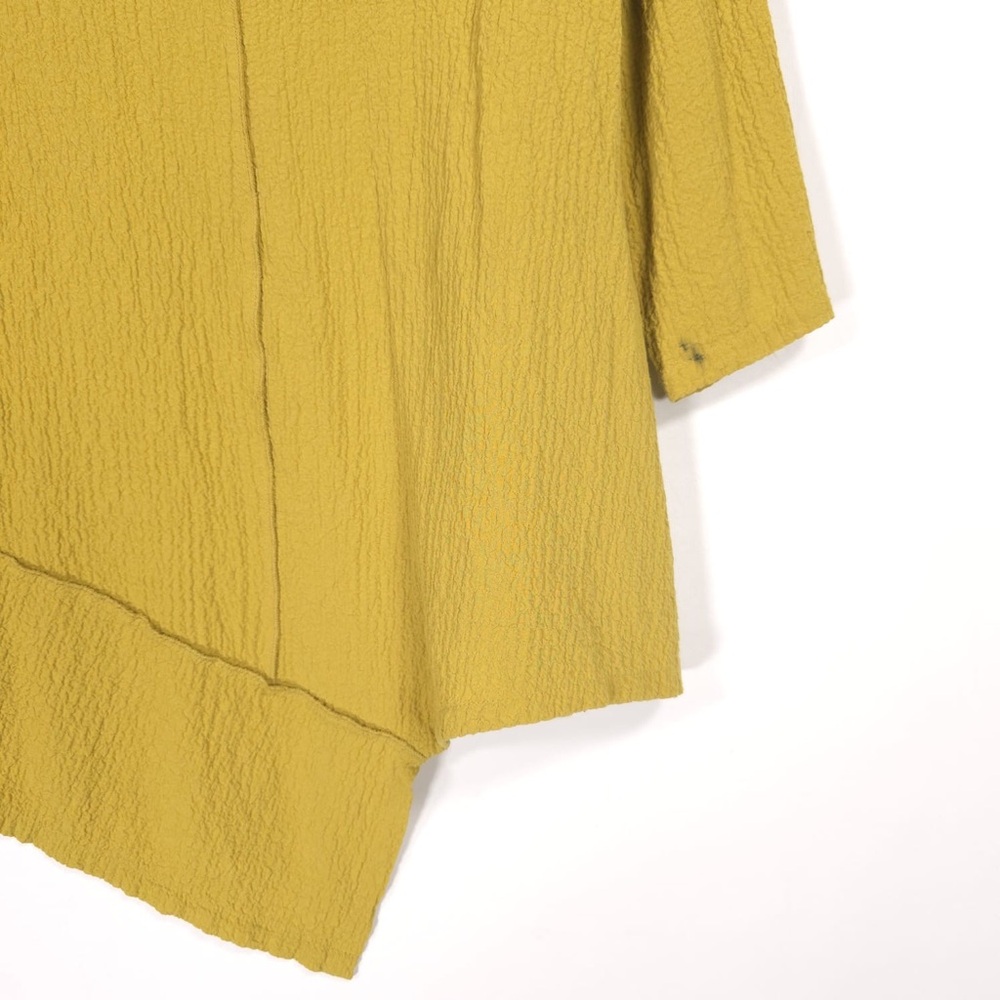 Ali Miles Asymmetrical Tunic Top Cowl Neck Lagenlook Crinkle Women’s‎ MEDIUM - Picture 9 of 16